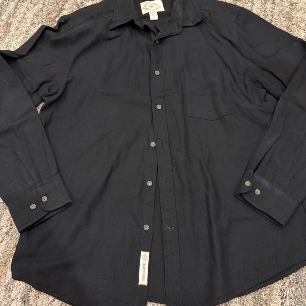 St-john-s-bay Men's Black and Navy Shirt